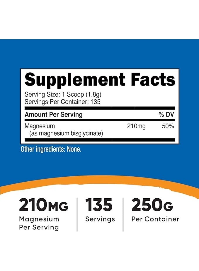 نوتريكوست، جليسينات المغنيسيوم، بدون نكهة، 8.9 أونصة (250 غرام) - Image 3